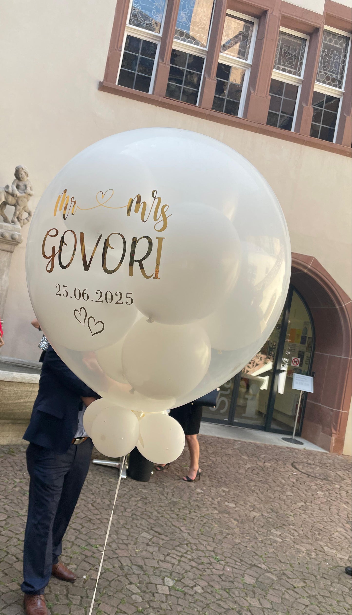 Standesamt Pop Up Ballon / Hochzeitsballon