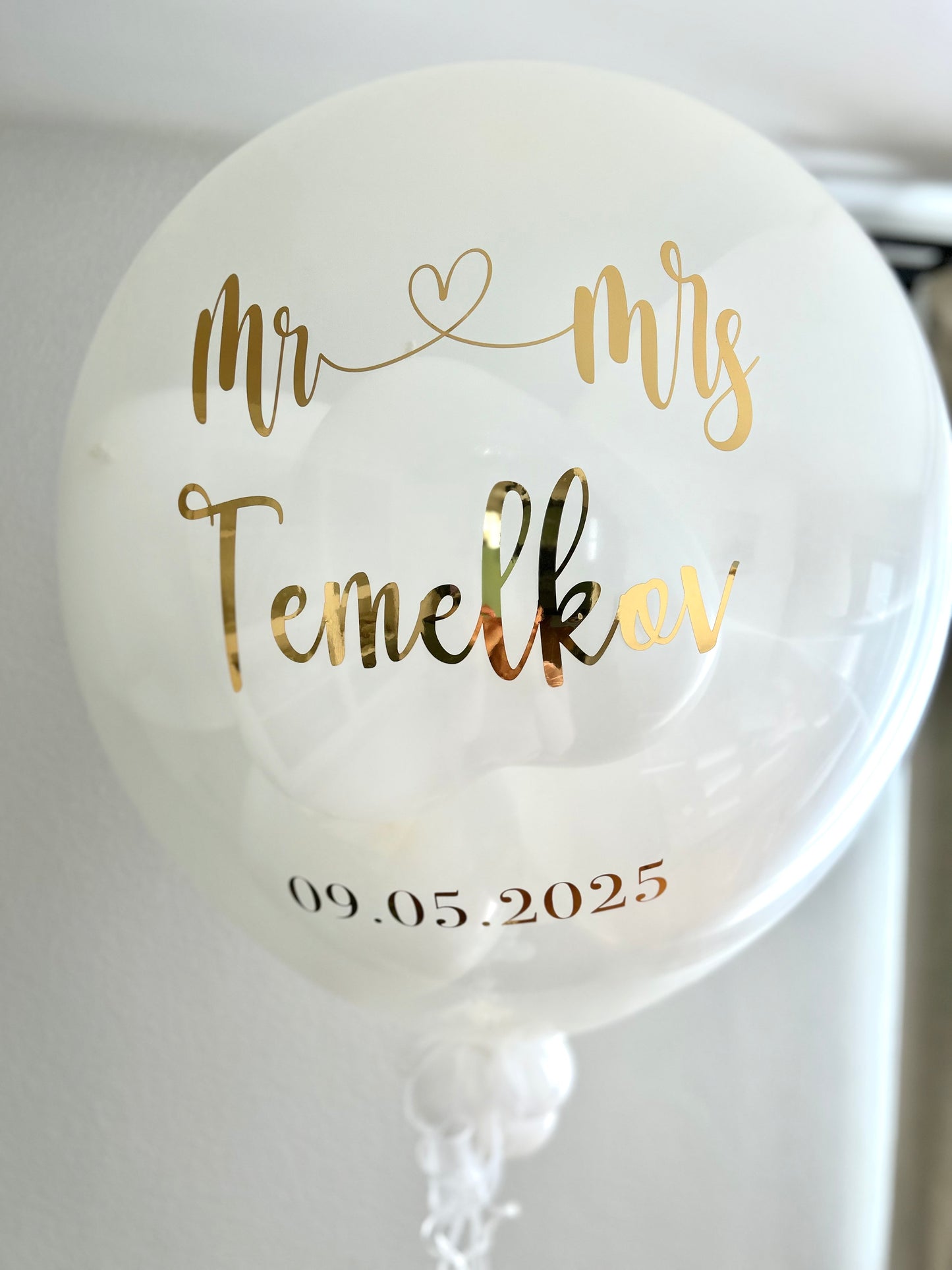 Standesamt Pop Up Ballon / Hochzeitsballon