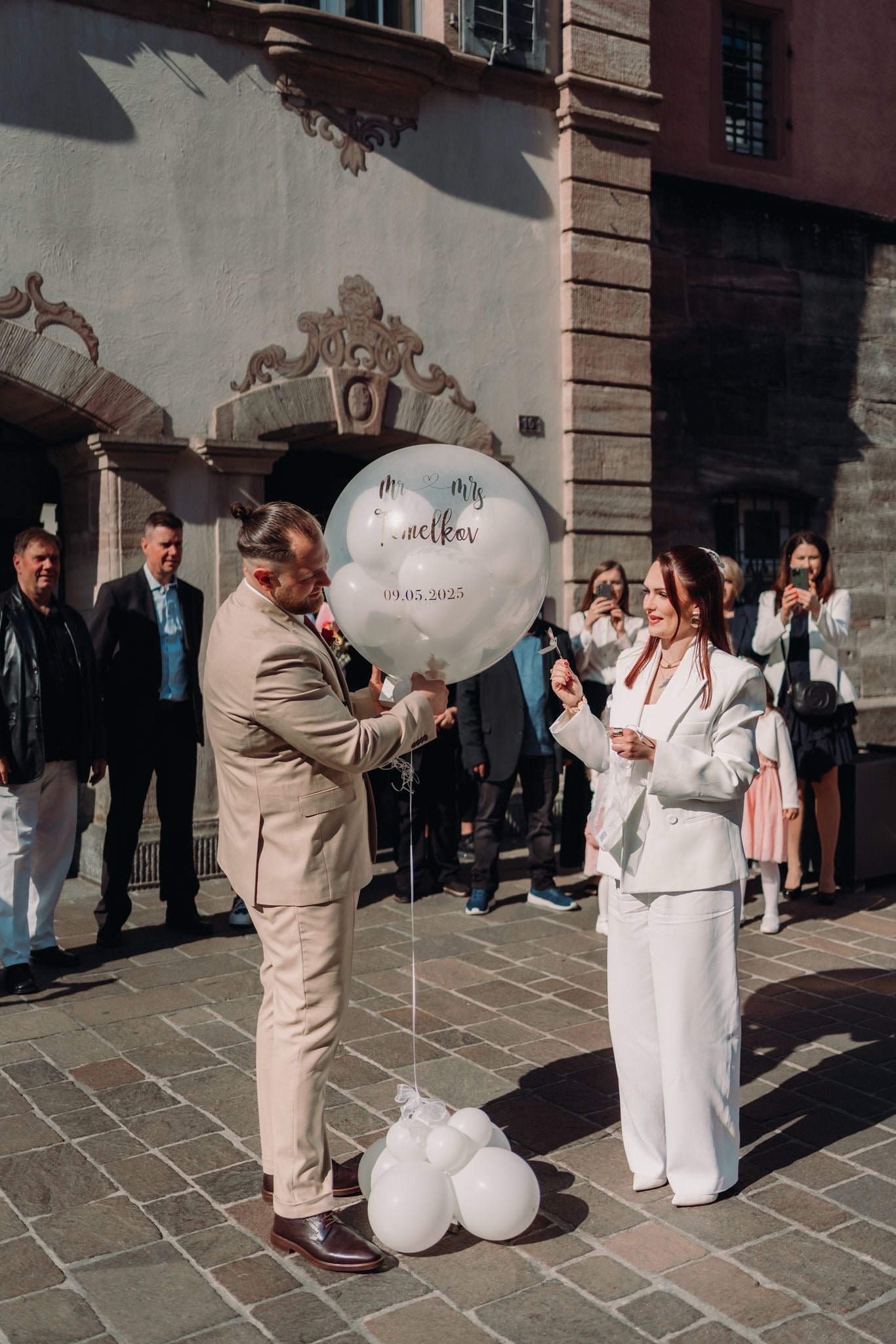 Standesamt Pop Up Ballon / Hochzeitsballon