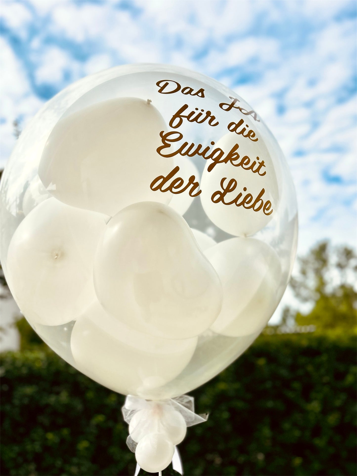 Standesamt Pop Up Ballon / Hochzeitsballon