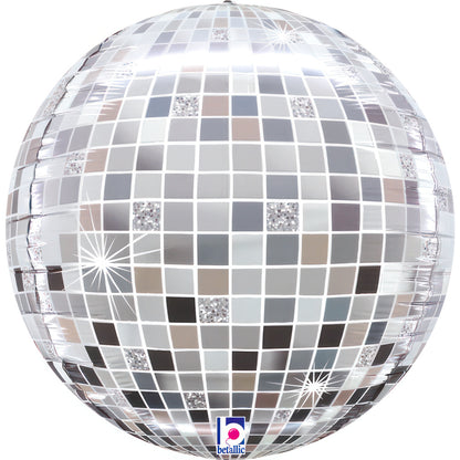 Kugel-Folienballon (Orbz) Ø 38 cm DISCO GLOBE (Grabo)