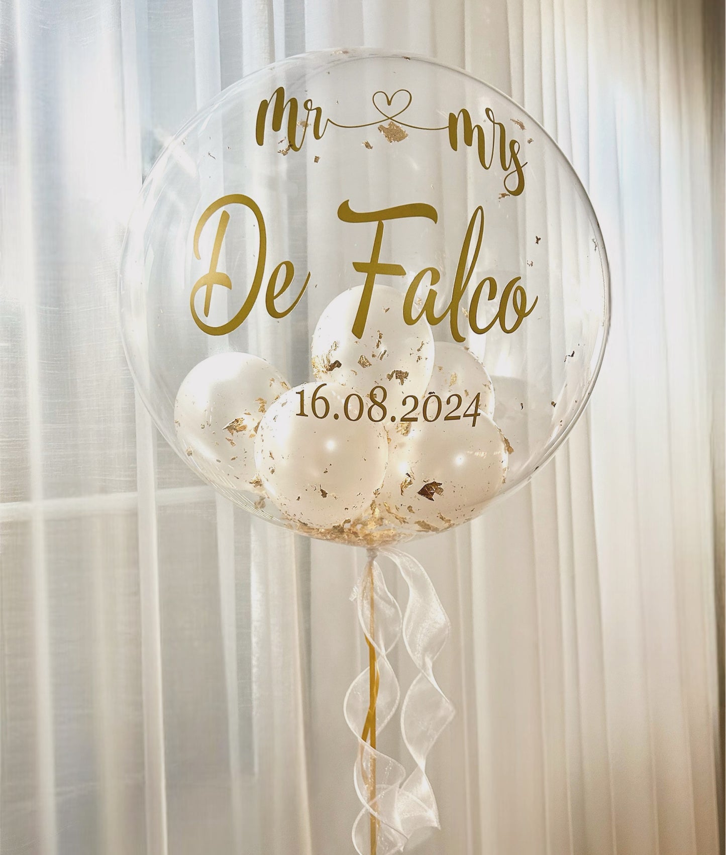 Personalisierter Bubble Ballon Ø 51 cm