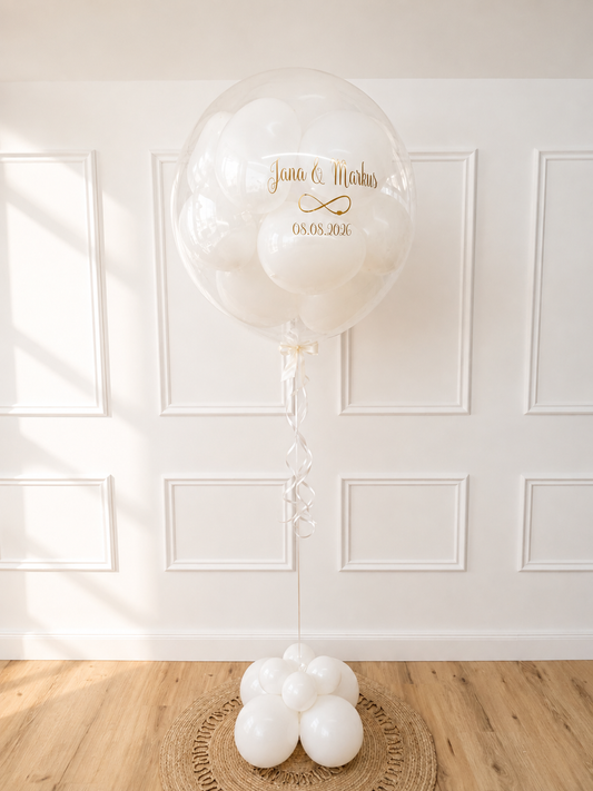Standesamt Pop Up Ballon / Hochzeitsballon