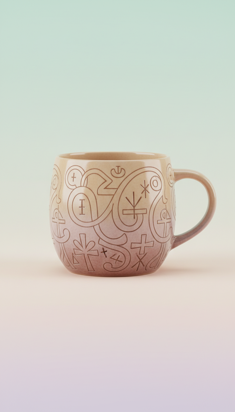 Gravierte Tasse mit persönlicher Widmung