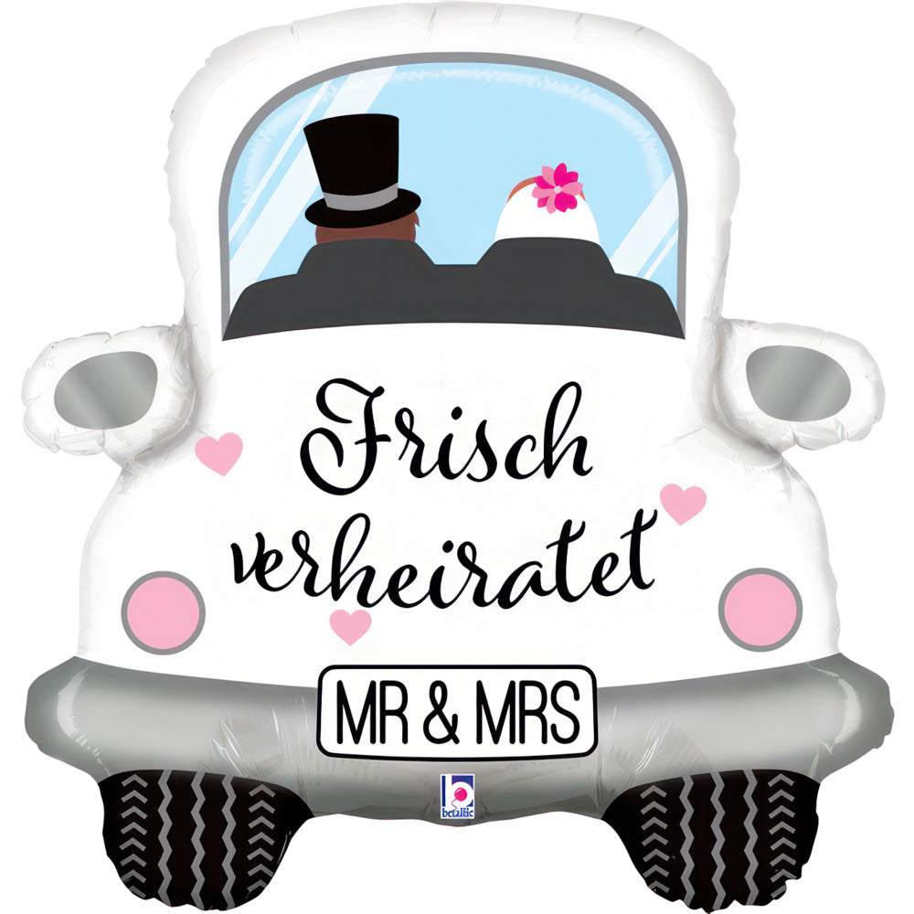 Hochzeit, frisch verheiratet