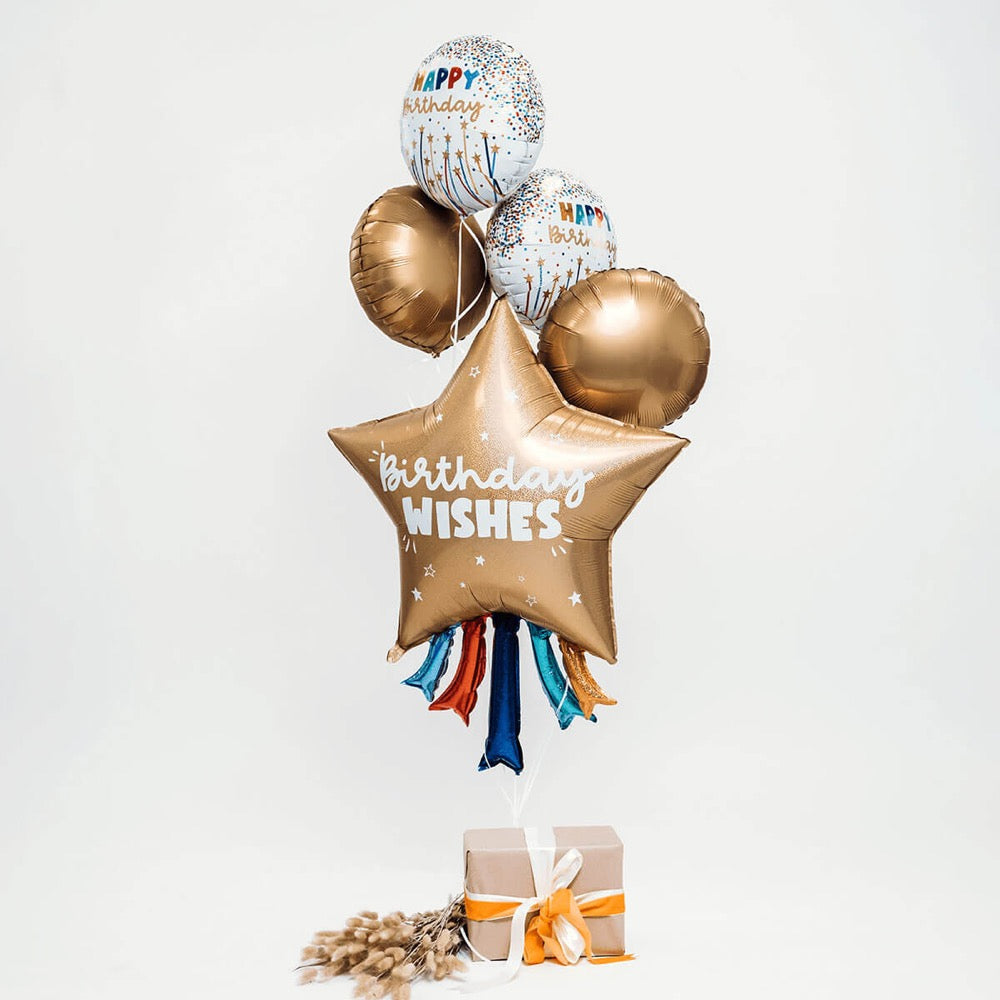 Happy birthday Folienballon 46cm