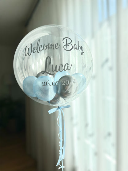 Personalisierter Bubble Ballon Ø 51 cm