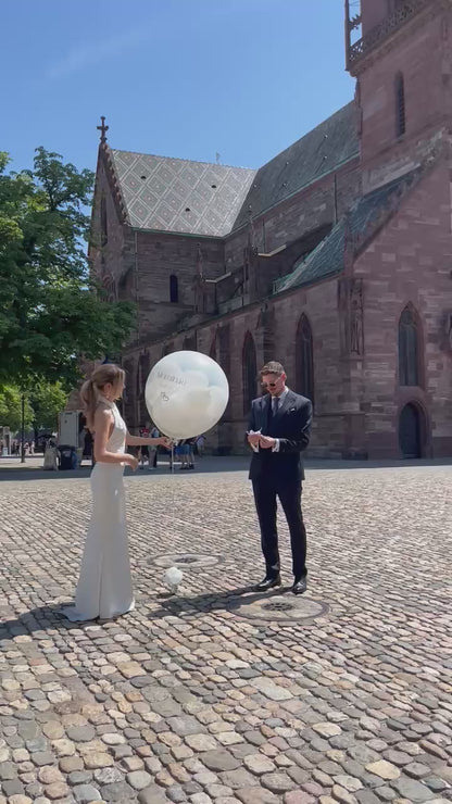 Standesamt Pop Up Ballon / Hochzeitsballon